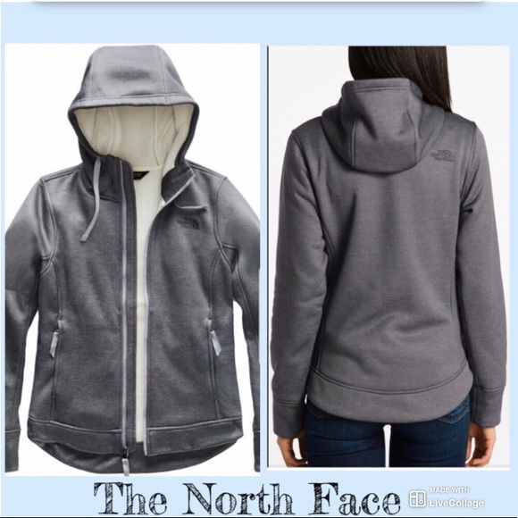 The North Face Jackets & Blazers - HP🎉MAKE AN OFFER North Face Dark Gray Zip Hoodie